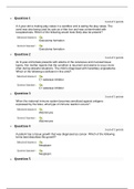 NURS 6501N Week 2 Quiz 2 with all answers correct