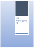 HR-Management uitgebreide samenvatting (boek 'HR-instrumenten')