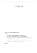  Trauma Case Study.docx  Case Study 112: Trauma Nurse  Lincoln Technical Institute  Mod 5  Question 1:  D. Where are the assumed entry and exit wounds?  Question 2:   1)Notify staff and prepare a trauma team for the patients arrival.   2)Keep oxygen masks