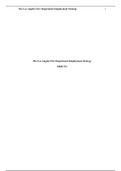  W1   Employment Strategy paper.docx   The Los Angeles Fire Department Employment Strategy  HRM 531  The Los Angeles City Fire Department is being described as an all white boys club by minority firefighters (œBlack and Latino firefighters lawsuit calling