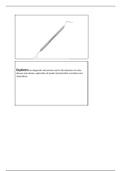 dental instrument guide 