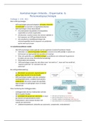 Aantekeningen hoorcolleges Arbeids- Organisatie- en Personeelspscyhologie (AOP)