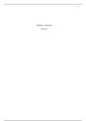  Week 6 paper 040620.docx  Signature Assignment  OPS/571  Memorandum  To: Senior Management  Subject: Credentials and Mastery of Operations Management  Im writing to inform you about my professional qualification and training that enable to fit for the po