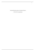  Week 5 Individual   Research Based Interventions on Personality Disorders.edited.doc  Research-Based Interventions on Personality Disorders  PSYCH/650: Psychopathology  Research-Based Interventions on Borderline Personality Disorder  Personality disorder