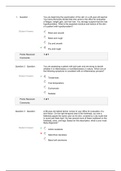 NSG 6020 FINAL EXAM 1 – QUESTION AND ANSWERS GRADED A