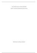 AJS 524 Smith Systems Consulting Audit Report AJS/524: Cybercrime and Information Systems Security                       Smith Systems Consulting Audit Report 	Smith Systems Consulting -SSC- has been serving clients since 1994. It is a company that has a 