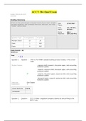 ACCT 304 final Exam (2) complete A rated solutions/with instructors rationales; score -231 / 250 (92.4%)