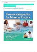 Test Bank - Pharmacotherapeutics For Advanced Practice: A Practical Approach, By Virginia Poole Arcangelo , Andrew Peterson , Veronica Wilbur 5th Edition|COMPLETE GUIDE 2024