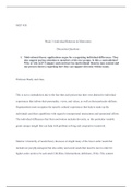 Discussion Questions.docx    MGT-420  Week 3: Individual Behavior & Motivation  Discussion Questions  1.Motivational theory applications argue for recognizing individual differences. They also suggest paying attention to members of diverse groups. Is this