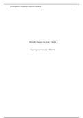 charlie.docx    Discipline Process Case Study: Charlie  Grand Canyon University: SPD-510  Discipline Process: Case Study Charlie  Federal and state guideline require public schools to follow a code of conduct that ensures that the school environment is a 