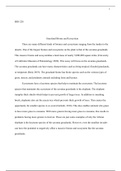 Biomes and Ecosystems Essay.docx    BIO-220  Grassland Biome and Ecosystem  There are many different kinds of biomes and ecosystems ranging from the tundra to the deserts. One of the largest biomes and ecosystems on the plant is that of the savanna grassl