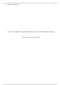 ACC650 T5.docx    Case 9-45 Using Budgets to Evaluate Business Decisions and Case 9-46 Participative Budgeting  Grand Canyon University: ACC650  Case 9-45 Using Budgets to Evaluate Business Decisions  1.Currently, City Racquetball Club or (CRC) is derivin