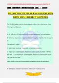 DOT NRCME Bundled Exams Practice Questions and Answers (100% Pass)