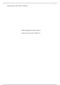 Week 2 Mr. M.docx    Critical Thinking Case Study on Mr. M  Grand Canyon University: NRS 410 V  Critical Thinking Case Study on Mr. M  Mr. M is a 70 year-old male who lives in an Assisted Living Facility. He is experiencing a decline in his mental abiliti