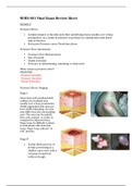 NURS 401 Final Exam Review Sheet> Lecture 3