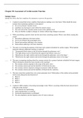 NSG201H Chapter 28: Assessment of Cardiovascular Function>100% correct