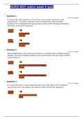 NURS 6051 Patho Week 9 Quiz