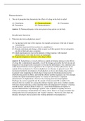 Pharm 5001 Pharmacodynamics Quiz 2 {2020} - St. George's University | Pharm5001 Pharmacodynamics Quiz 2 {2020} - A Grade