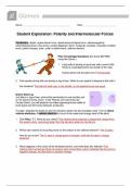 Gizmos Polarity and Intermolecular Forces 2024 | All Answers are 100% Correct