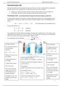 IEB galvanic/electrochemical cells grade 12 summary