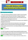 2025 AHIP Module 5 Exam Questions and Verified Answers, 100% Guarantee Pass