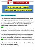 2025 AHIP Module 1 Exam Questions and Verified Answers, 100% Guarantee Pass