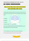 NHA CCMA PRACTICE TEST QUESTIONS AND ANSWERS (100% PASS)