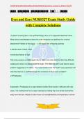 Eyes and Ears NURS327 Exam Study Guide with Complete Solutions