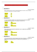 NURS 6512N WEEK 8 QUIZ WITH ANSWERS