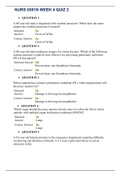 Exam (elaborations) NURS 6501N Week 4 Quiz – Advanced Pathophysiology 