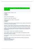 SCM 300 Exam 3 Davilla Questions and Answers