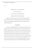 C159 edited.docx    C159  Preparing Teachers with Lifesaving Knowledge  Western Governors University  C159: Policy, Politics, and Global Health Trends  Preparing Teachers with Lifesaving Knowledge  Changing current policies and procedures in place can be 