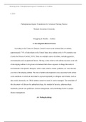 C155 edited.docx  C155  Pathopharmacological Foundations for Advanced Nursing Practice  Western Governors University  Struggling to Breathe “ Asthma  A: Investigated Disease Process           According to the Center for Disease Control's most recent na