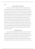 C206 TASK 1  C206  ETHICAL TRAITS AND CONDUCT  The leader I chose is the late Dr. Martin Luther King Jr. He exhibited ethical traits of integrity and trustworthiness. He was an influential and vital part of the American civil rights movement from the 1950