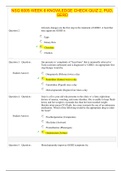 NSG 6005 WEEK 6 KNOWLEDGE CHECK QUIZ 2, PUD, GERD( UPDATE 2021)