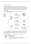 Samenvatting Chemie en inleiding tot de biochemische processen 