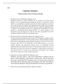 C991 Capstone Summary  .docx  C991  Capstone Summary  Capstone program: Master of Health Leadership  1.Describe the real-world healthcare challenge or need.  Healthcare providers are having challenges in the document and coding chronic diagnoses. For risk