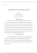 C489Task3.docx  C489  Organizational Systems and Quality Leadership  Task 3  Healthcare Financing  Western Governors University  Healthcare Financing  Access to healthcare seems as common sense as having the right to an education; however, in the U.S., mi