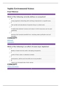 Exam (elaborations) SOPHIA PATHWAY(Environmental Science Final Milestone). (SOPHIA PATHWAY(Environmental Science Final Milestone).) 