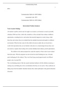 JPT2.docx  JPT2  Communication Skills for ASD Children  Assessment Code: JPT2  Communication Skills for ASD Children  Instructional Problem Summary  Needs Analysis Findings  All students in public schools must be taught in an inclusive environment as much