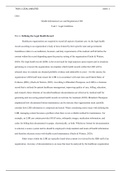 DHP1 Task 1 C801.docx  C801  Health Information Law and Regulations C801  Task 1: Legal Liabilities  Part A. Defining the Legal Health Record  Healthcare organizations are required to record all aspects of patient care via the legal health record accordin