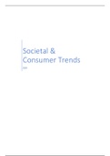 Societal and Consumer Trends