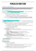 VCE Psychology Unit Four Notes 