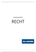 Samenvatting + lesnoties (bouw)Recht (Deel II)(Alle lessen) - MIAG12