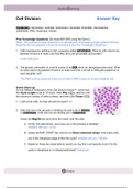 Explore Learning: Cell Division. GIZMO GRADE A 100%.