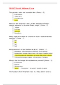 NR 507 Week 4 Midterm  Exam With Answers