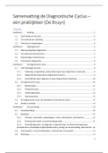 Samenvatting de Diagnostische Cyclus, volledig en gestructureerd