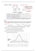 Alles wat je moet weten voor je tentamen statistiek!