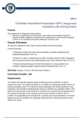 NR 512 Week 3 Assignment; e-Portfolio Project 2021.Chamberlain College Of Nursing