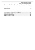 Samenvatting Inleiding in de Econonomie van de Managementwetenschappen voor politicologie, bestuurskunde en GPM